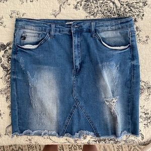 A Jean skirt!